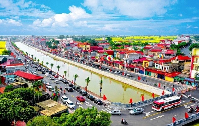 海防市永宝县一隅。(图:海防报)