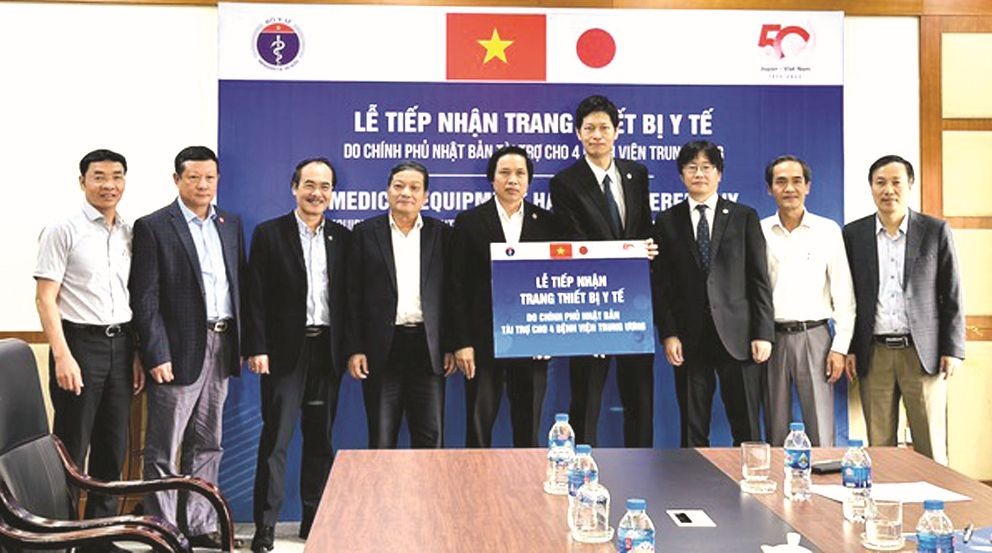 日本政府援助我国医疗设备