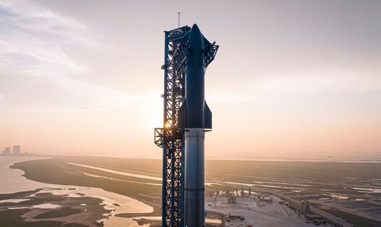 SpaceX“星舟”重型运载火箭。(图:互联网)