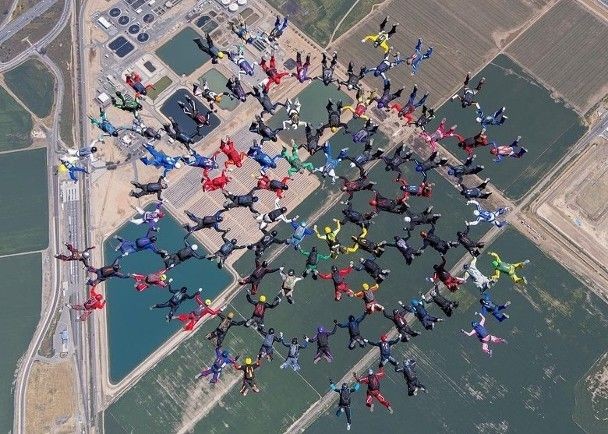 101 长者空中跳伞