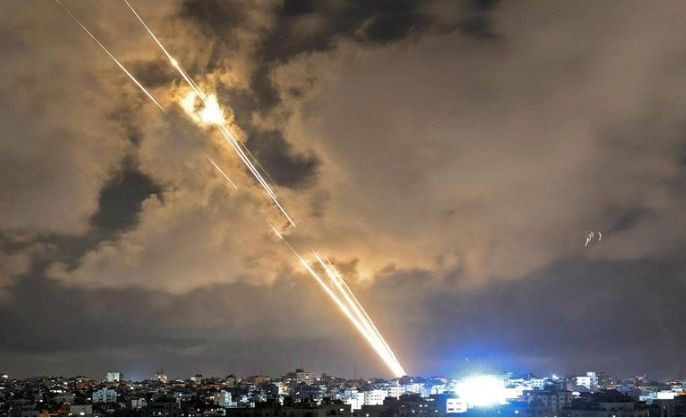 巴以冲突。（图：新华社）