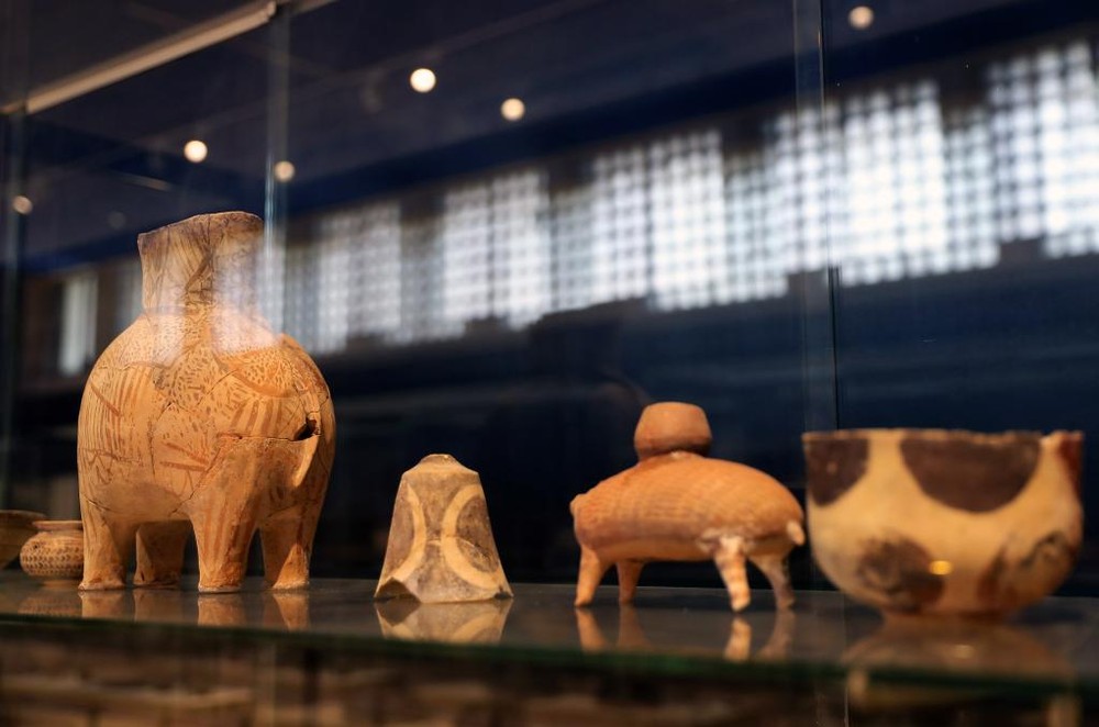 这是2023年3月6日在伊拉克首都巴格达拍摄的伊拉克博物馆展品。(图:新华社)