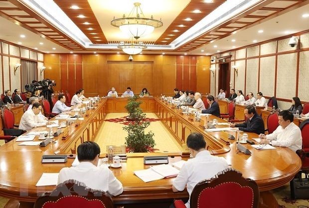 会议现场。（图：越通社）