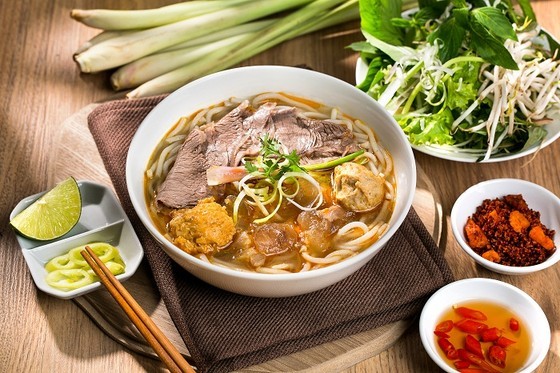 顺化牛肉米线。(图:德孟)