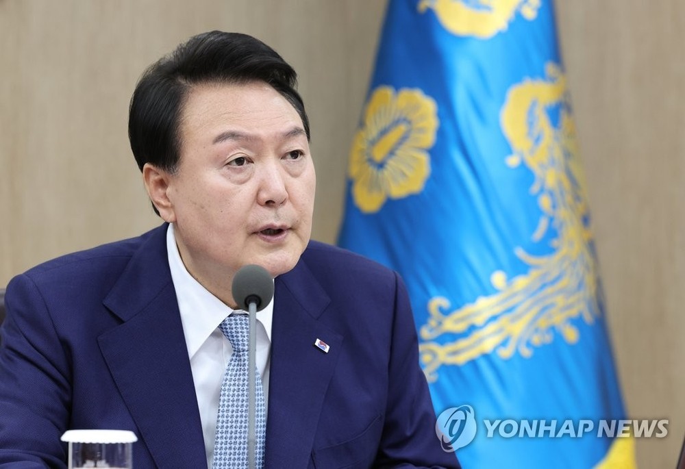 韩国总统尹锡悦。(图:韩联社)