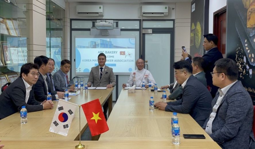 越韩合作培训烘焙业人才