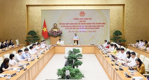 会议现场。(图:越通社)