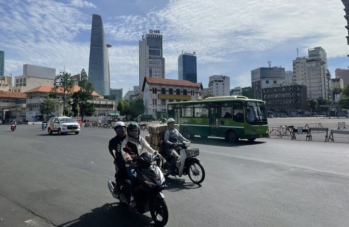胡志明市中心区的多条道路将于近期进行整修。（图：苑霞）
