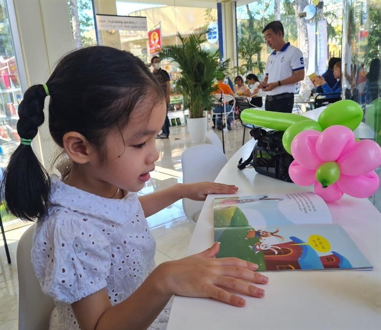 文郎公园内的阅读空间。