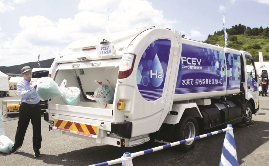 氢燃料电池垃圾车