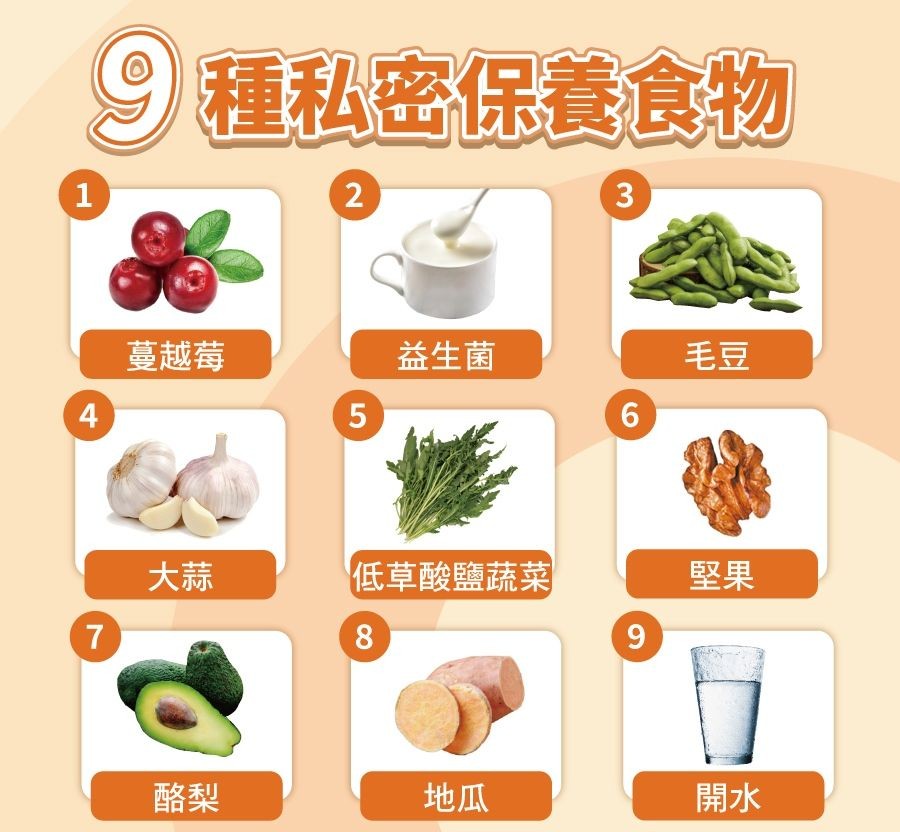 “4食材”预防阴道感染