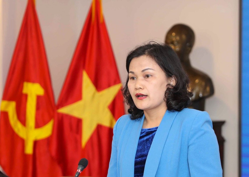 阮氏事同志出任《越通社》副总经理。（图：越通社）