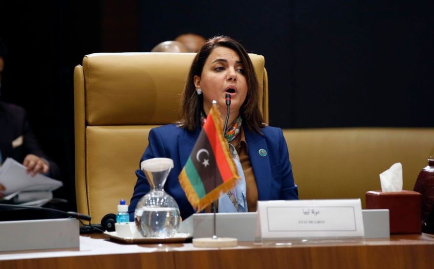 利比亚外交部长曼古什。（图：新华社）