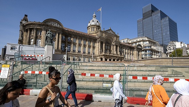 2023年9月5日,英国伯明翰市一景。(图:互联网)