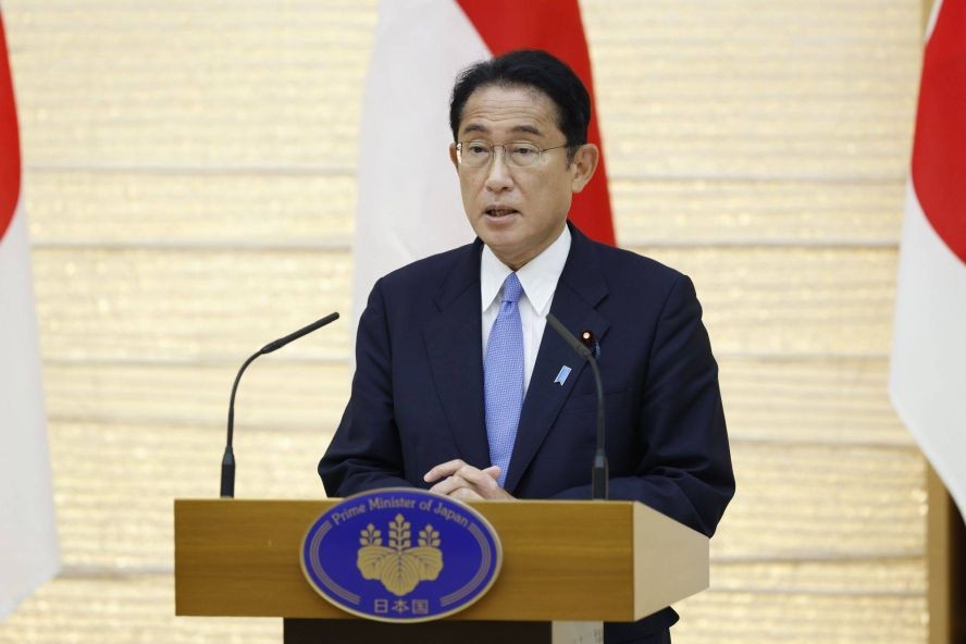日本首相岸田文雄。(图:彭博社)