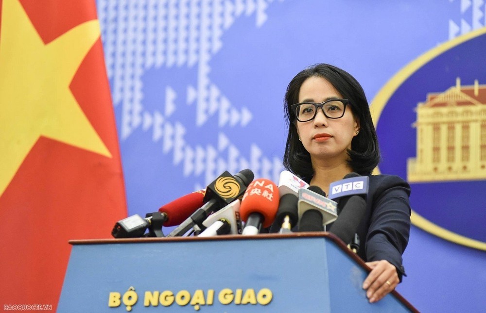 外交部发言人范秋姮。(图:外交部)