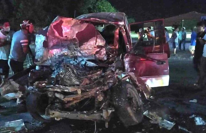 事故现场。（图：VTC News）