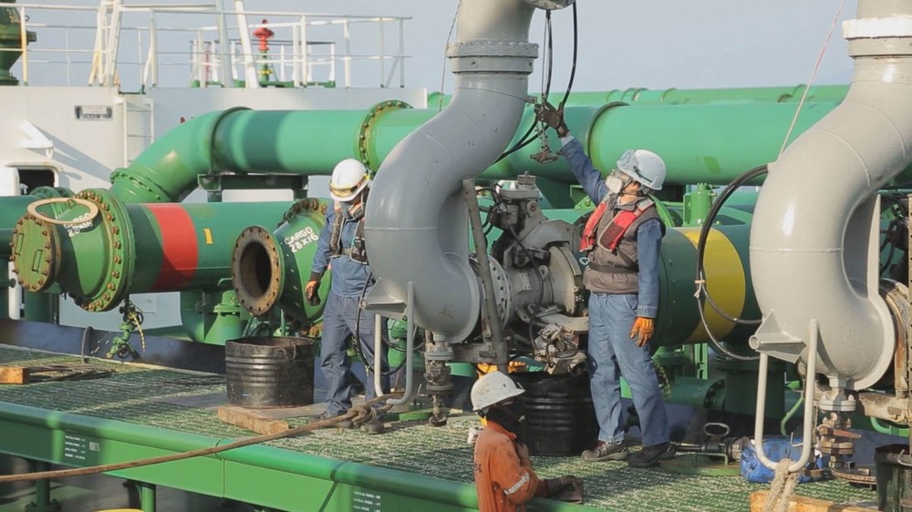 韩国紧急检查石油和燃气供应情况。（示意图：视频截图）