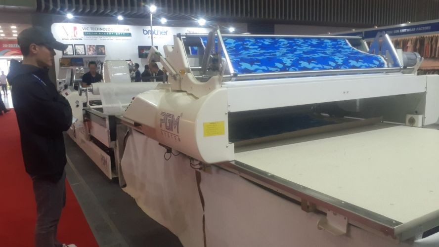 自动化印花机。