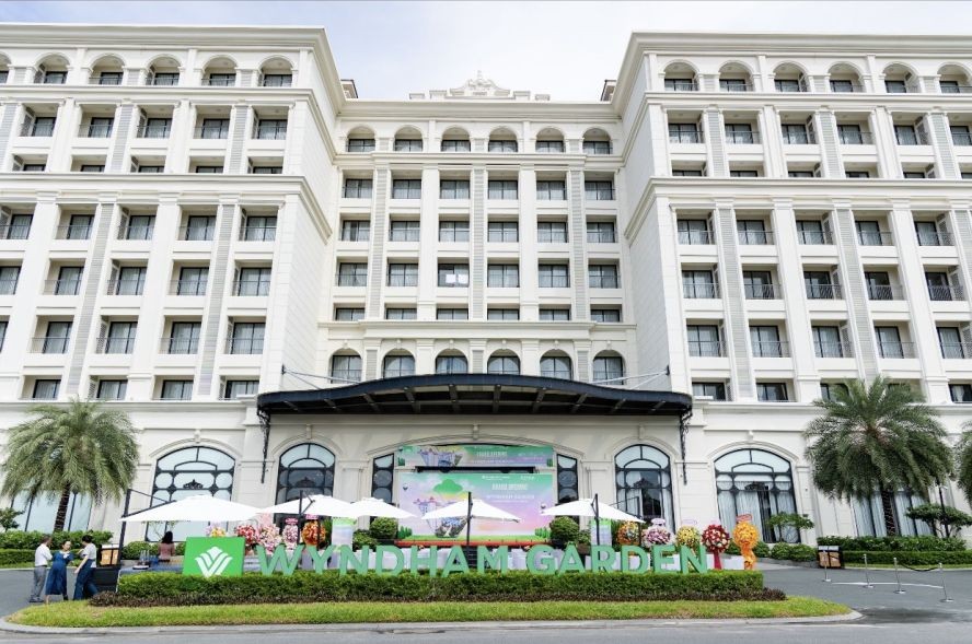 温德姆花园酒店。 温德姆花园酒店。