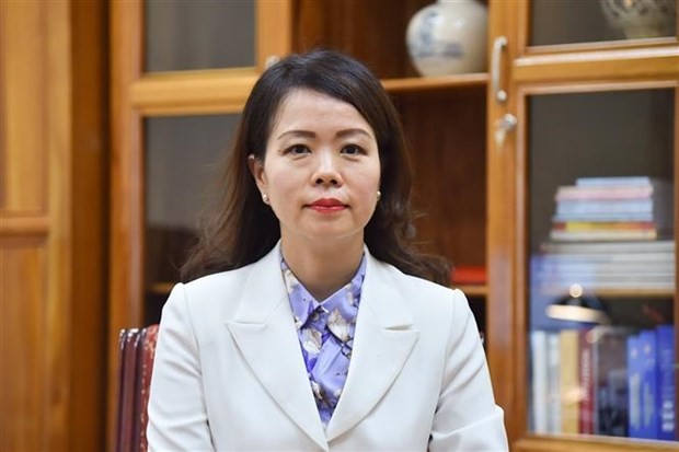 越南外交部副部长阮明姮女士。(图:越通社)