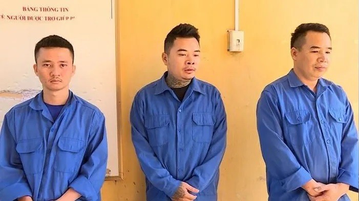 被抓获的3名犯罪嫌疑人。（图：警方提供）