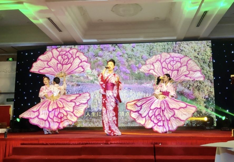 越-日友协表演的获奖节目。