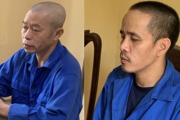 陶文俊（左）和胡廷松。（图：警方提供）