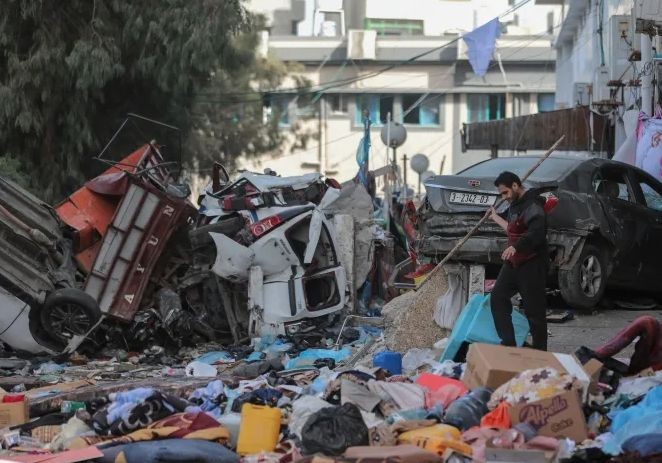 加沙地带疾病暴发风险增加。（图：互联网）