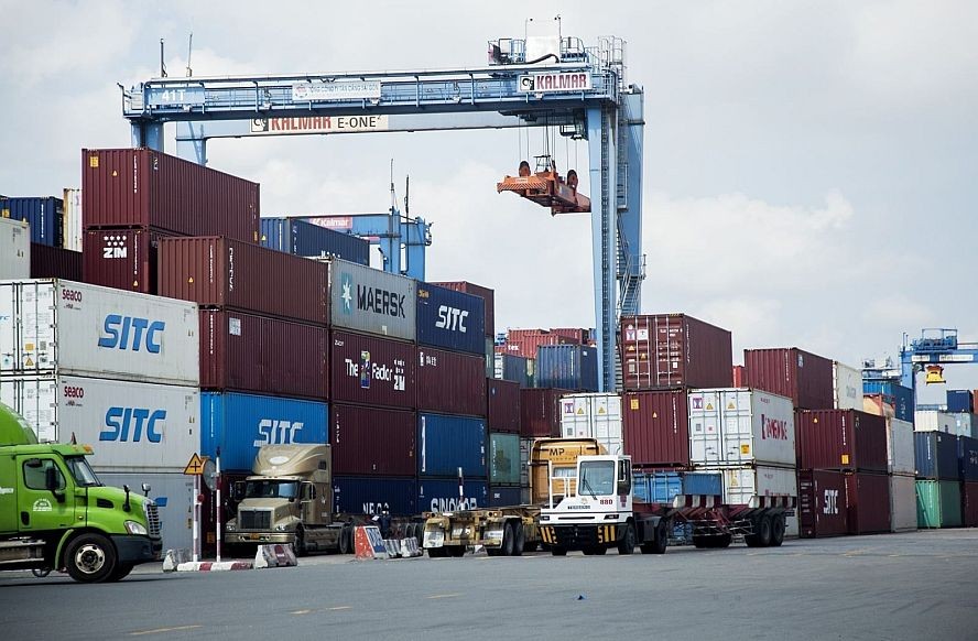 市桔莱港口一隅。