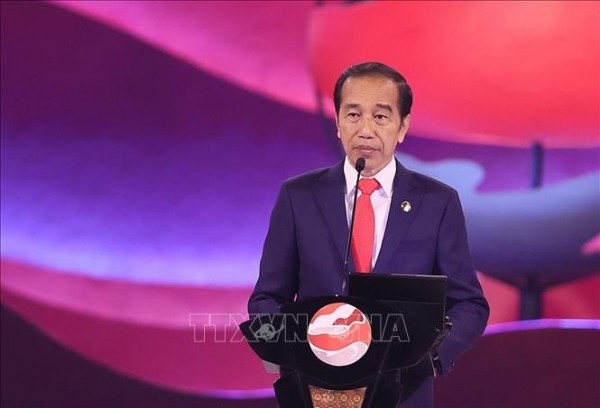 印尼总统佐科‧维多多。(图:越通社)