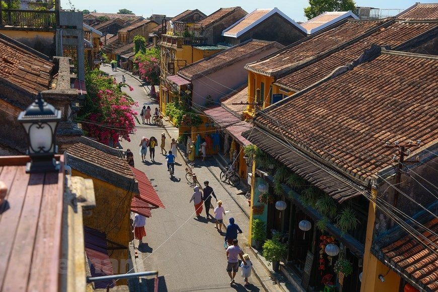 图为广南省会安市文化遗产。(图:越通社)
