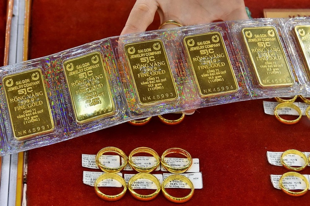 SJC 金片。(图:互联网)
