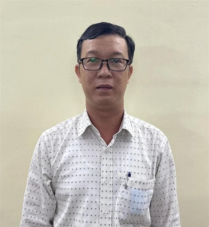 被捕的嫌犯范晋坚。(图:杜忠) pham-tan-kien-4991.jpg