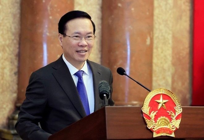 国家主席武文赏。（图：越通社）