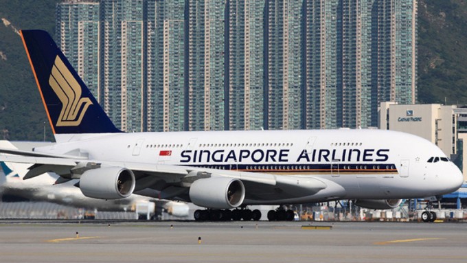 图为新加坡航空的一架客机。(图:互联网)