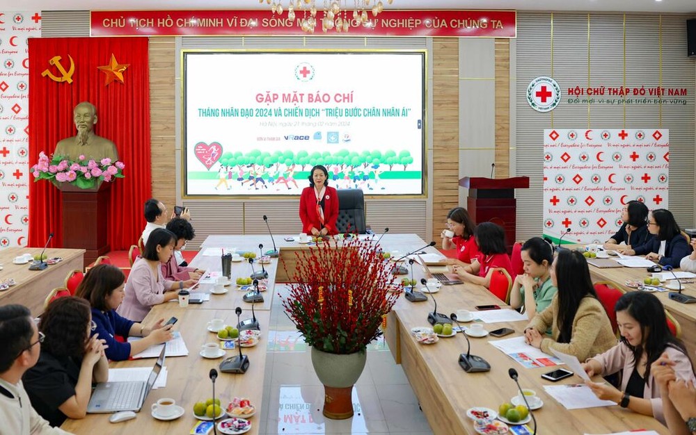 记者会现场一隅。(图:越通社)