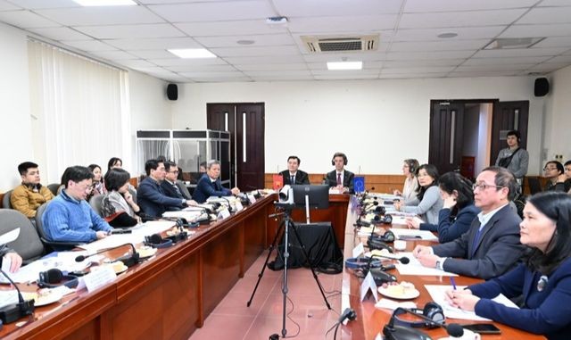 越南-欧盟可持续能源转型计划指委会会议。