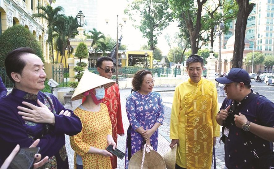 越南成为2024年初中国遊客最喜爱的旅遊目的地。（图：黄雪）