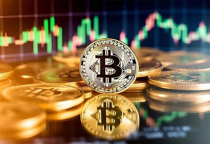 比特币价格4日上涨至两年来的高点,突破6.8万美元大关。(示意图:互联网)