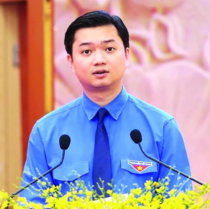 共青团中央书记、越南大学生协会中央主席阮明哲。 t2-2-332.jpg