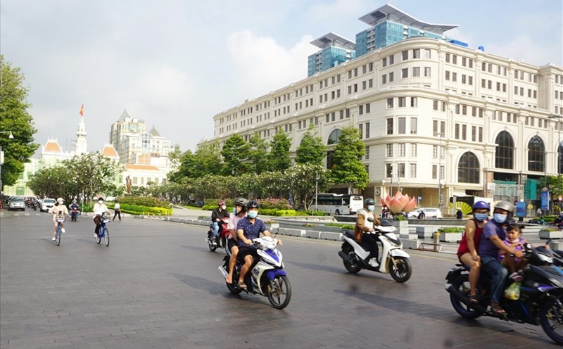 图为阮惠街一景。（图：互联网）