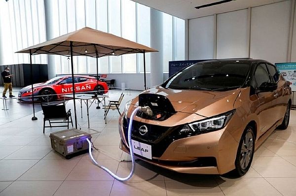 日产电动汽车。(图:互联网)
