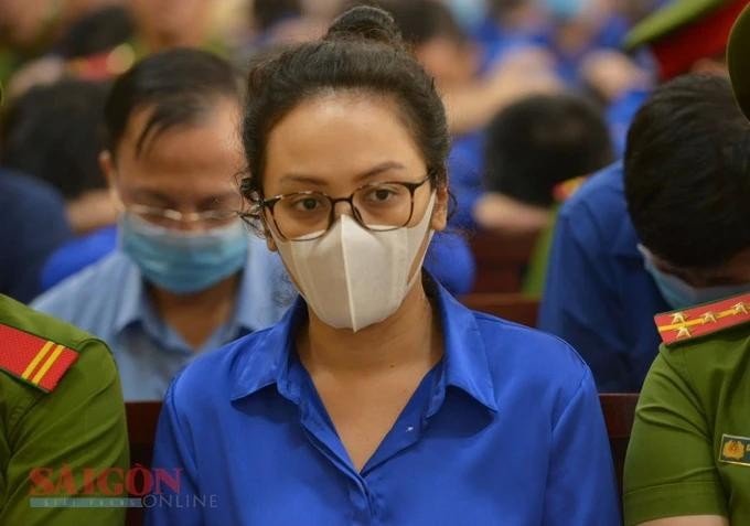 庭审上的被告人张惠云。(图:高昇)