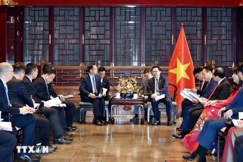 会见场景。（图：越通社）