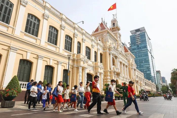 市人委会成为胡志明市旅游好去处之一。（图：琼陈）
