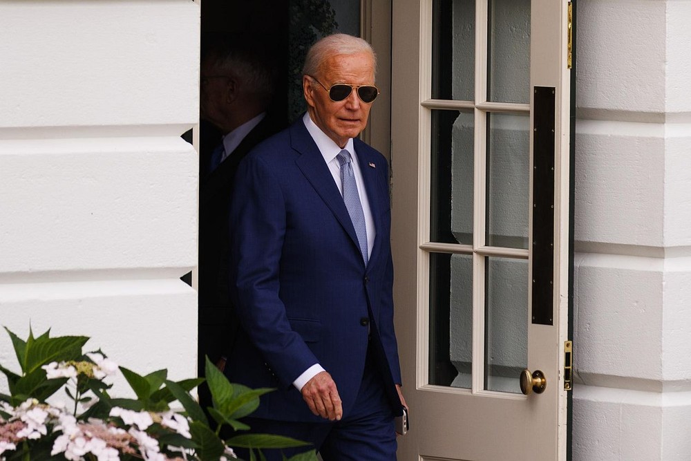 这是5月9日在美国华盛顿白宫拍摄的美国总统拜登。（图：新华社）