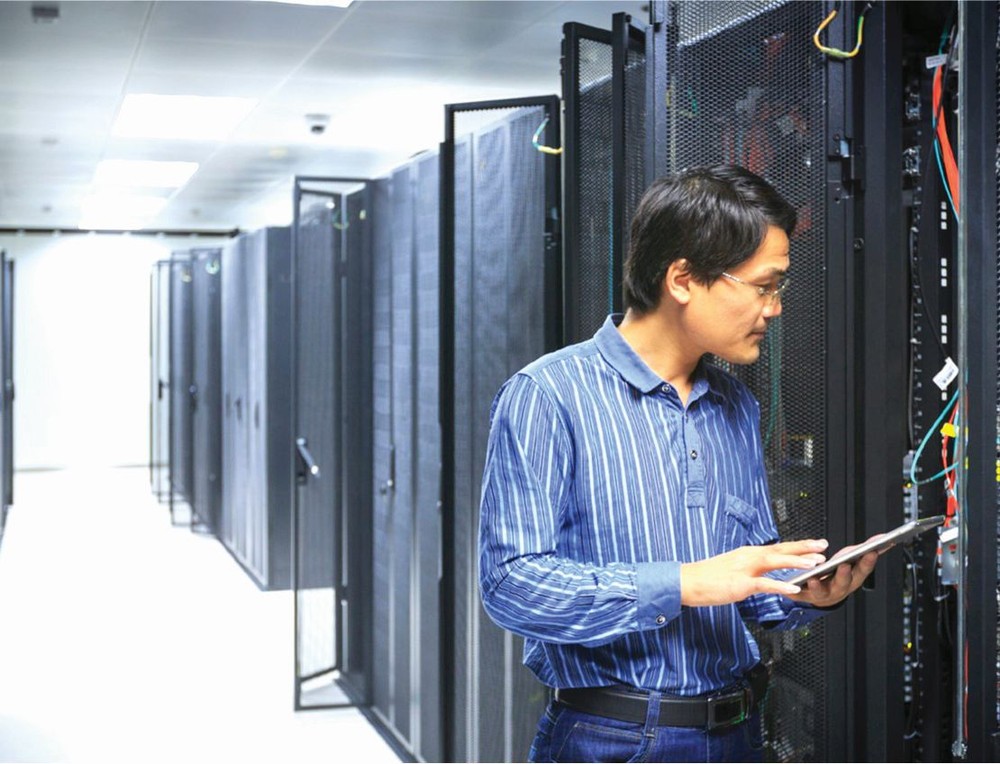 在越南投建的数据中心。