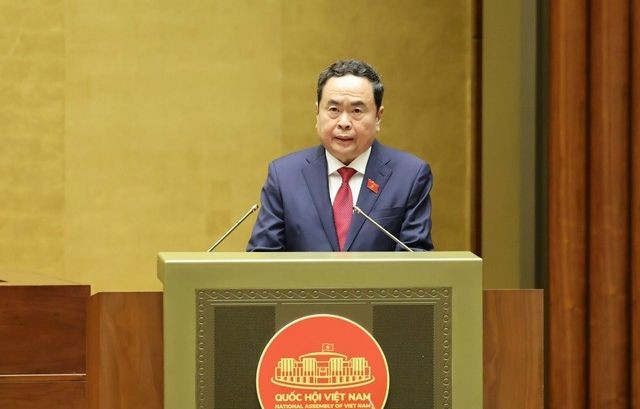 国会主席陈清敏。(图:VGP)