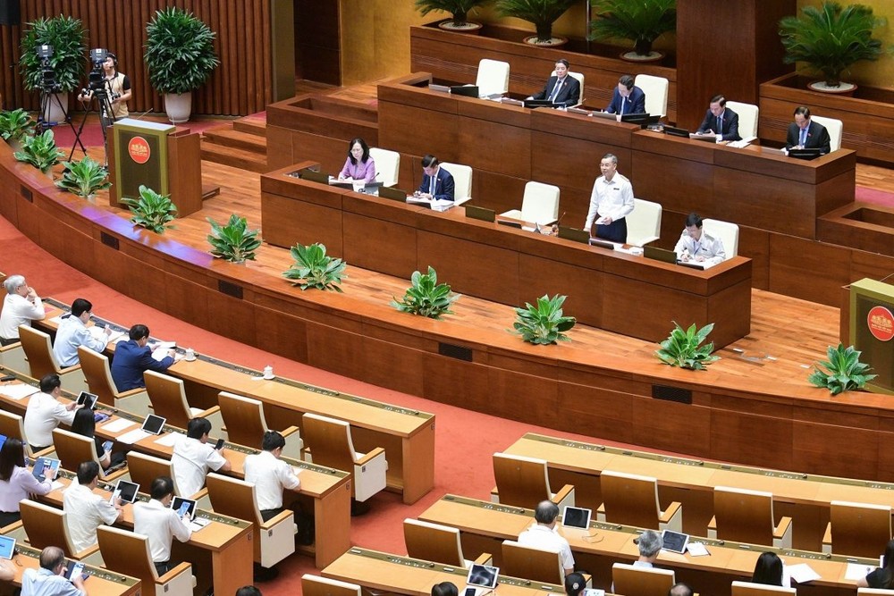 国会在会场进行质询与答询关于审计领域。(图:国会)
